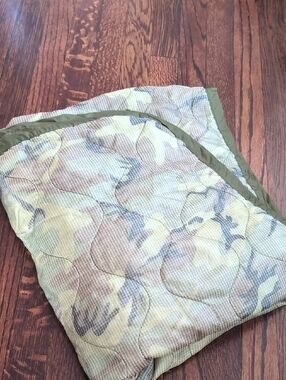 Military Woobie Poncho Liner Camo Blanket